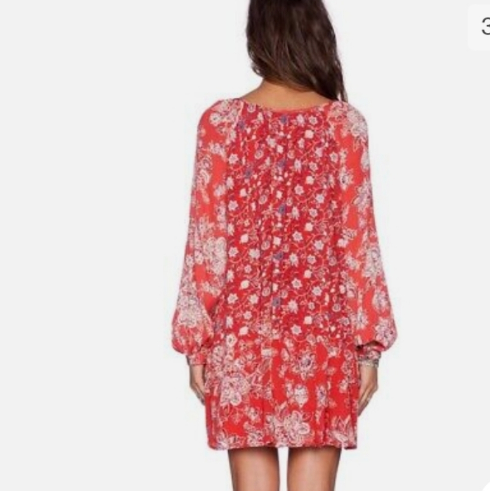 Free People Lucky Loosey Mini Dress Sz XS - Picture 6 of 8